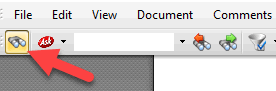 PDFXChangeViewer Search Icon